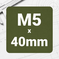 M5 x 40mm