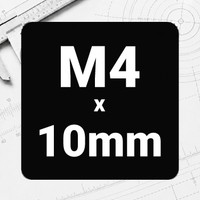 M4 x 10mm