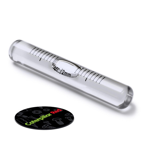 Replacement Level Glass Vial, Spirit Bubble Level, No Nib, 70 mm x 11 mm