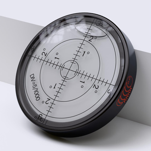 Large, Metal Spirit Bubble Level, 60mm Diameter