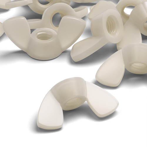 50x Nylon M8 Butterfly, Wing Nuts