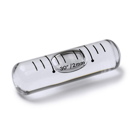 Replacement Level Glass Vial, Spirit Bubble Level, No Nib, 34mm x 10mm