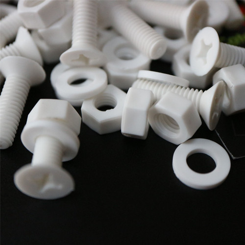 20x White, Countersunk Cross Head, (PP), M6 x 20mm, Plastic Bolts, Nuts & Washers - Screws 20x White, Countersunk Cross Head, (PP), M6 x 20mm, Plastic Bolts, Nuts & Washers - Screws