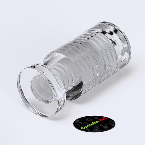 4x Clear Acrylic Standoffs 13x19mm, Sign Spacers, Wall Mount Panel Supports