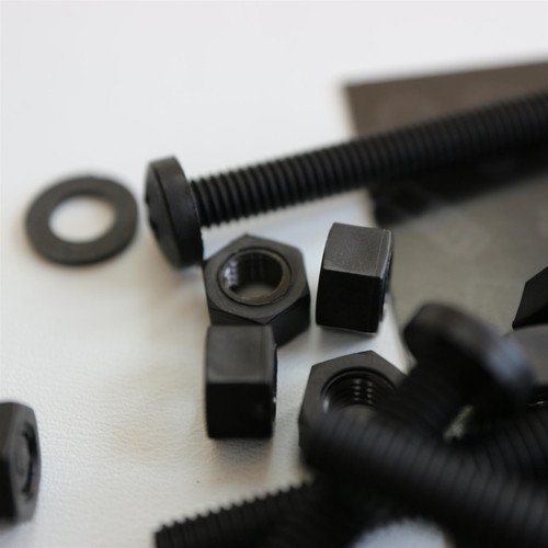20x Black, Pan Cross Head, (PP), M5 x 40mm, Plastic Bolts, Nuts & Washers -Screws 20x Black, Pan Cross Head, (PP), M5 x 40mm, Plastic Bolts, Nuts & Washers -Screws