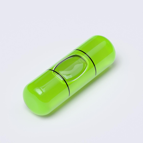Replacement Level Glass Vial, Spirit Bubble Level, No Nib, 25mm, RGV-258-G