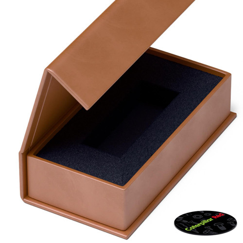 4 x Magnetic, Copper, USB Presentation Gift Boxes - For Flash Drives, Removable Drives