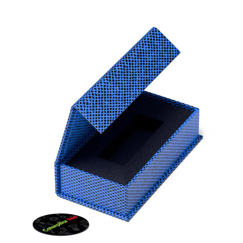 4x Royal Blue Magnetic USB Presentation Gift Boxes, Flash Drives, Wedding