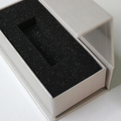 4x Silver Magnetic USB Gift Boxes - For Flash Drives,