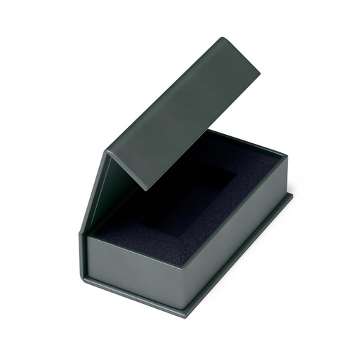 4x Magnetic, Sage Green, USB Presentation Gift Boxes - For Flash Drives, Removable Drives