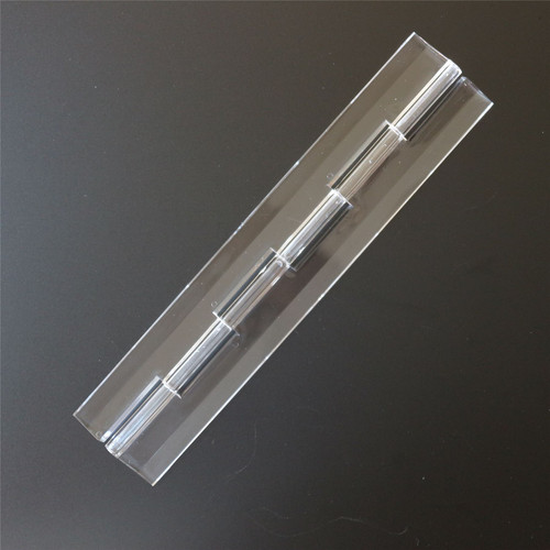Transparent Clear Plastic Acrylic 200mm Continuous Piano Hinge Hinges