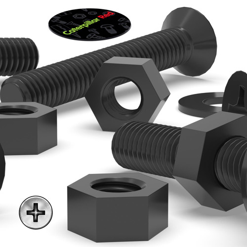 50x Black Nylon, Countersunk Cross Head, M3 x 20mm, Plastic Bolts, Nuts & Washers - Screws 50x Black Nylon, Countersunk Cross Head, M3 x 20mm, Plastic Bolts, Nuts & Washers - Screws