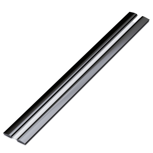 3x Black Flexible Living Hinges, 300mm, Low Profile Acrylic / Polycarbonate