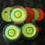 3x Acrylic 15 mm Diameter Bullseye Spirit Bubble Level, Round, Circular, Green