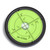 Metal 60mm Diameter Bullseye Spirit Bubble Level, Degree Marking, Green