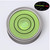 Small Metal Round Circular Bulls Eye Spirit Bubble, Surface Level Tool Clock