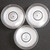 3x Acrylic 15mm Diameter Bullseye Spirit Bubble Level, Round, Clear
