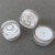 3 x Professional Spirit Bubble Level, Metal Ball Guide - White
