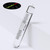 Replacement Level Glass Vial, With Nib, 70mm x 11mm - Transparent