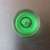 1x Professional Spirit Bubble Level 15mm with Metal Ball Guide - Green Aqueous