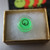 1x Professional Spirit Bubble Level 15mm with Metal Ball Guide - Green Aqueous