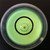 Acrylic 15mm Diameter Bullseye Spirit Bubble Level, Round, Circular, Green