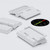 5x White Acrylic Piano Hinges 32mm x 38mm, Continuous Plastic Hinges