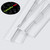 5x Clear Acrylic Piano Hinges 200mm x 42mm, Continuous Plastic Hinges