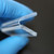 4x Clear 100mm Acrylic Low Profile Flexible Living Hinges, Continuous