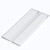 4x Clear 100mm Acrylic Low Profile Flexible Living Hinges, Continuous