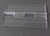Pack of 3 Transparent Clear Plastic Acrylic 64mm Continuous Piano Hinge Hinges