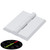 4x White Acrylic Piano Hinges 45mm x 38mm, Continuous Plastic Hinges