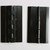 2x BLACK Acrylic Hinges 75mm x 45mm BLACK Hinges, Continuous Acrylic Piano Hinge