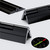 Black Acrylic Piano Hinges 300mm, Continuous Plastic Hinges