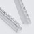 Clear Acrylic Spring Piano Hinge, 300mm x 45mm, with 2 Springs
