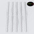 10x Clear Acrylic Piano Hinges 300mm, Continuous Plastic Hinges