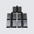 5x Black Acrylic Piano Hinges 32mm x 38mm, Continuous Plastic Hinges