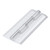 5x Clear Acrylic Hinges, 100mm, Piano Hinges