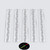 5x Clear Acrylic Piano Hinges 300mm x 45mm, Continuous Plastic Hinges
