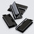 4x Black Acrylic Piano Hinges, 45mm