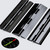 Black Acrylic Piano Hinges 150mm, Continuous Plastic Hinges