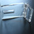 3x Clear Acrylic Hasp & Staple Set 45mm, Plastic Latch, Terrarium, Aquarium