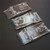 3x Clear Acrylic Hasp & Staple Set 45mm, Plastic Latch, Terrarium, Aquarium