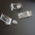3x Clear Acrylic Hasp & Staple Set 45mm, Plastic Latch, Terrarium, Aquarium