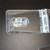 3x Clear Acrylic Hasp & Staple Set 45mm, Plastic Latch, Terrarium, Aquarium