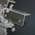 4 x Angled L Brackets, Polished Clear Acrylic + 20x M5 Bolts - (Right Angle Bracket)