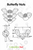 50x Clear, Plastic, Acrylic M6 Butterfly, Wing Nuts