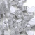 50x Clear Acrylic Plastic Butterfly Wing Nuts M6, Thumb Nuts