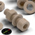 5x PEEK Socket Head, M6 x 20mm, Bolts, Nuts & Washers - Screws