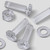 50x Clear Acrylic, Countersunk Cross Head, M6 x 20 mm, Plastic, Bolts, Nuts & Washers - Screws